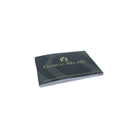 Impression de brochures et catalogues personnalisés de haute qualité avec reliure agrafée, impression offset et papier couché CMJN 4 couleurs
