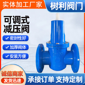 Vanne de réduction de pression réglable Y416Y110 DN80 en fonte pour conduites d'eau potable - Product Image 5