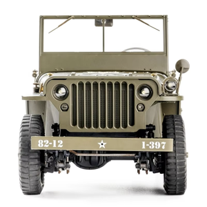 ROC Hobby FMS 1941 Willys MB Scaler Jeeps RTR 2.4G Radio 1:12 Scale All Terrain 4WD Télécommandé RC Mini Crawler <span class=keywords><strong>Jouet</strong></span> de loisir - Product Image 3