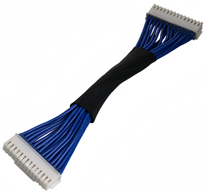 PHB2.0mm ピッチハウジングから PHB2.0mm デュアルロウ 2x14ピン PVC 熱収縮チューブケーブル ワイヤーハーネス - Product Image 2