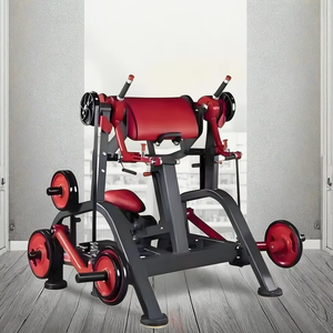 Máquina de Gimnasio Comercial para Curl de Bíceps y Tríceps Sentado con Peso Libre - Product Image 3