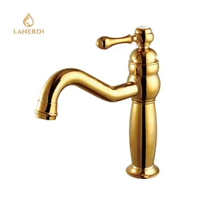 Gold-Plated Wudu Jewelry Bathroom Faucet