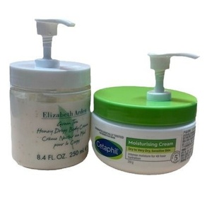 Nouvelle grande bouteille cosmétique cylindrique blanche à large ouverture, tête de pompe universelle à pression, 89 dents, 250g, Arden Skincare, lotion pour le corps, soin du visage - Product Image 5