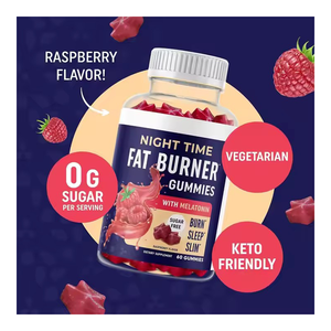 Venta al por mayor de Gomitas Quemadoras de Grasa Naturales Boost Energy Suplemento Herbal Gomitas Quemador de Grasa para Quemar Grasa de Noche - Product Image 3