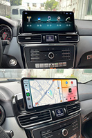 Écran tactile GPS 2K ultra-fin de 12,3 pouces pour autoradio de voiture, montage sur tableau de bord pour Mercedes-Benz ML GL W166 X166 2012-2019 GLE GLS