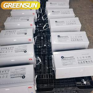 Pin axít chì năng lượng mặt trời hệ thống năng lượng pin gói lưu trữ Gel Pin Chu kỳ sâu 12V 100AH 200AH AGM OEM - Product Image 4