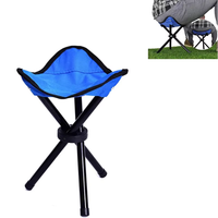 Tabourets de pêche pliants triangulaires à trois pieds, personnalisés, ultralégers, compacts, en acier, avec cadre en acier Oxford 600D, robustes, durables et écologiques
