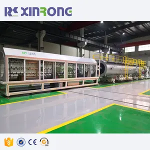 Xinrongplas gas tubo di estrusione produzione di tubi in pe linea macchina per produzione