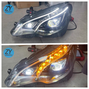 Conjunto de Faros Delanteros LED Nuevos para <span class=keywords><strong>Mercedes</strong></span> Benz Clase E Coupé W207 2009-2016, E200 <span class=keywords><strong>E260</strong></span> E300 - Product Image 3