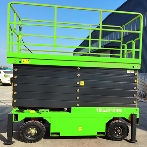 Plataforma elevadora de tijera móvil sobre orugas, 4m, 6m, 8m, <span class=keywords><strong>10m</strong></span>, 12m, 14m, 15M, 16m, 18m, envío gratis - Product Image 2