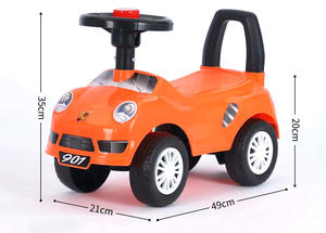 नए बच्चों का घूर्णन स्कूटर चार पहिया संगीत एंटी-स्किड बैलेंस कार - Product Image 6