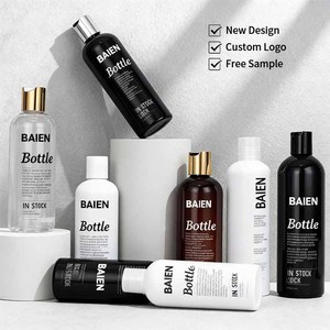 Emballage <span class=keywords><strong>vide</strong></span> de lotions de <span class=keywords><strong>shampooing</strong></span> 50ml 100ml 150ml 250ml 300ml bouteilles en plastique PET claires ambre bleu vert blanc avec bouchon de disque de presse - Product Image 1