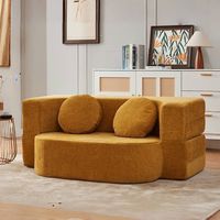 Juego de Sofás Modulares Comprimidos al Vacío, Modelo 2026, para Apartamentos Pequeños, Sofá Cama Individual/Doble Plegable con Relleno de Esponja