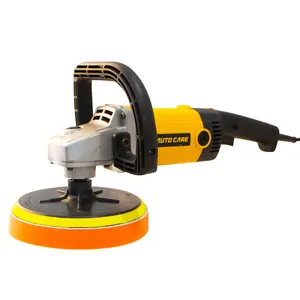 AUTO CARE Rotatory Car Polisher 180mm disc Orbital Variable Speed 3000rpm M14 Electric Floor Polisher Paint Care Tool