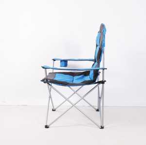 Chaise de camping pliable en tissu pour l'extérieur avec rembourrage en coton - Product Image 4