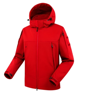 Chaqueta SoftShell OEM al por mayor para minoristas estadounidenses, chaqueta deportiva ligera, chaqueta activa, color personalizado - Product Image 1