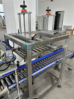 Ligne de production de remplissage et d'étiquetage d'huile entièrement automatique, machine de remplissage et de pesage d'huile pour bouteilles et fûts de 5l, 10l, 20l