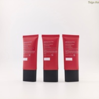 Tubo de Envase Cosmético Suave Personalizado de 30ml 50ml 60ml, Tubo de Envase Vacío para Crema Protectora Solar con Logotipo OEM y ODM