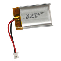 Batterie lithium-ion LiCoO2 2500 mAh, format pochette, haute capacité, 500 cycles, rechargeable, pour l'alimentation énergétique
