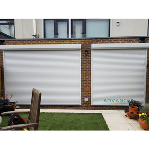 3m <span class=keywords><strong>4m</strong></span> 5m 6m Porte roulante de magasin commerciale automatique sur mesure Porte roulante d'atelier à lamelles en aluminium à volets roulants - Product Image 6
