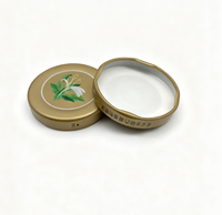 Prix d'usine, vente en gros, impression personnalisée, bouchon à vis en métal de qualité alimentaire écologique de 48 mm pour bouteilles de vin, boissons et bocaux de conserve