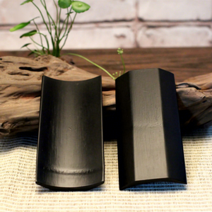 Porta Tazas y Toallas de Bambú Natural de Primera Calidad, de Una Sola Capa, para Sala de Té Zen, <span class=keywords><strong>Restaurante</strong></span>, Hotel, Plato de Servicio - Product Image 5