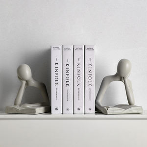 Adornos Artesanales de Personajes Abstractos de Estilo Moderno y Simple, Decoración Nórdica para Estanterías de Oficina - Product Image 3