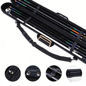 Étui de transport pour cannes à pêche Hunthouse, sac de transport pour cannes à pêche ultralégères, 6 cannes à pêche pour la pêche en eau douce à la truite - Product Image 2