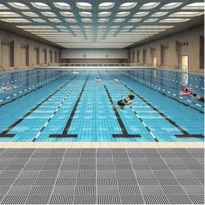 Tapis de sol antidérapant en plastique PVC pour salle de bain étanche et résistant à l'usure - Product Image 6