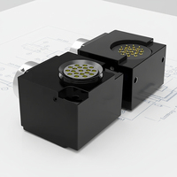 Boîtier d'alimentation électrique haute performance pour changeur d'outils à changement rapide avec module de transfert d'alimentation et de signal à 19 cœurs