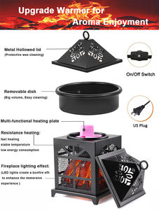 Vente en gros bon marché chauffe-bougies électriques à cire fondue <span class=keywords><strong>brûleur</strong></span> à mazout - Product Image 2