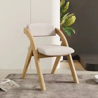 XIJIANGYUE chaise de dossier pliable en bois massif chaise de salle à manger pliable tabouret de bureau peut être empilé réunion pour économiser de l'espace