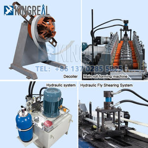 Machine de profilage à rouleaux Matel KINGREAL pour profilés de plinthes, profilés Omega, profilés d'angle mural, machine de profilage à grande vitesse - Product Image 4