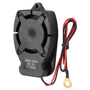 Bocina de <span class=keywords><strong>Alarma</strong></span> para Motocicleta y Automóvil HC de 12V, ABS, Tamaño Pequeño, Seis Tonos, 110 Minutos, <span class=keywords><strong>Sensor</strong></span> de <span class=keywords><strong>Movimiento</strong></span>, Fácil Instalación, Altavoces, Directo de Fábrica - Product Image 3