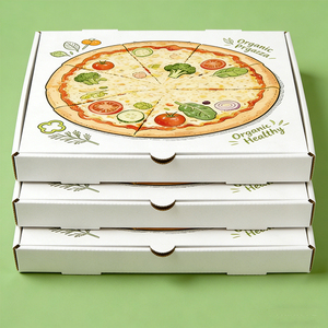 <span class=keywords><strong>Caja</strong></span> Cuadrada para Pizza, Aislada, de Cartón Corrugado, de Grado Alimenticio, para Mantener la Pizza Caliente y Fresca Durante el Entrega - Product Image 3