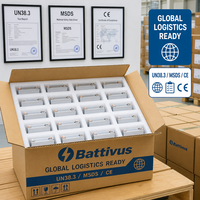 Batterie Li-polymère Battivus 40Ah 3.7V, 344g ultra-légère, 148Wh, cellule Li-ion haute performance pour drones VTOL, drones de surveillance, BTV