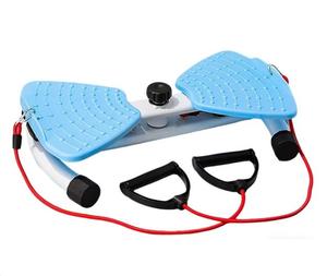 Plateforme de torsion abdominale silencieuse avec compteur numérique et bande en forme de 8, capacité 360 lb, pour exercices à domicile - Product Image 4