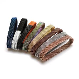 <span class=keywords><strong>Bracelet</strong></span> en <span class=keywords><strong>maille</strong></span> élastique pour hommes, en acier inoxydable, disponible en noir, arc-en-ciel, bleu, <span class=keywords><strong>café</strong></span>, Rose, <span class=keywords><strong>or</strong></span>, pour le printemps, 1 pièce - Product Image 5