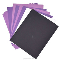 Papier abrasif en oxyde d'aluminium de haute qualité, feuilles de papier abrasif, papier abrasif imperméable pour le meulage et le polissage