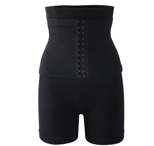 Pantalones cortos de vientre de pecho alto para mujer, moldeador de estómago posparto, levantamiento de cintura, cadera, adelgazamiento, pierna, pantalones moldeadores de cuerpo - Product Image 2