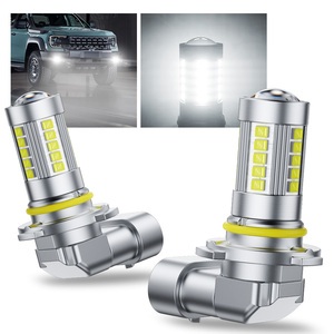 Ampoules LED pour voiture AUXITO 9006 HB4, lumière blanche, feux de brouillard, feux de jour DRL 6500K, 1 paire - Product Image 3