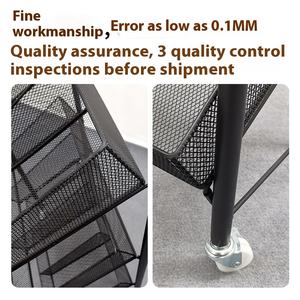 CHuimei Yx-005 Espositore Verticale Multistrato Personalizzato in Filo Metallico Verniciato a Polvere Eco-Friendly per Negozi di Cosmetici e Nail Art - Product Image 5