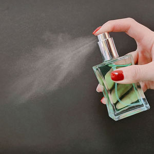 <strong>35ml</strong> Empty Cosmetic Oil Serum Glass Dropper <strong>Bottle</strong> with White Black Dropper Lids - Product Image 3