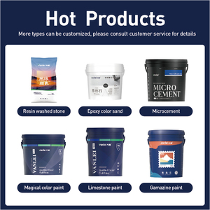 Vanlei Microrock High Adhesion Micro <strong>Cement</strong> Environmental Friendly Flooring <strong>Paint</strong> 15m Coverage for Exterior Interior Coating - Product Image 4