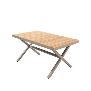 Aluminum Outdoor Wood Plastic Chairs and <b>Table</b> Waterproof Patio Furniture Outdoor Hotel Resort Leisure Garden Outdoor <b>Tables</b> - Product Image 1
