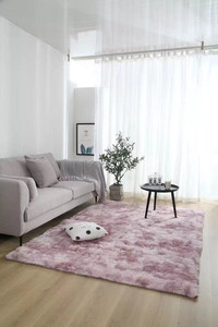 Misto di colore tie-dye gradiente tappeto protector mat e coperta per vivono caffè in camera tavolo - Product Image 4