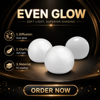 Matériau de diffusion de lumière pour abat-jour d'ampoules, abat-jour tubulaires, bases de lampes, moulage par injection-soufflage