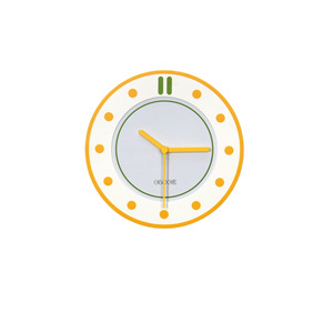 かわいいレモンイエロークリームリビングルーム壁時計ソフト吊りオリジナルニッチホリデーギフト飾りシングルフェイスパーソナリティウォッチ - Product Image 5