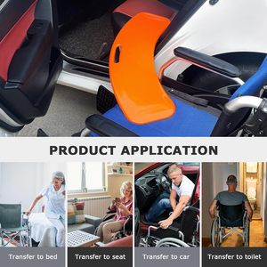 Slide <strong>Transfer</strong> Board <strong>Patient</strong> Slide Assist <strong>Device</strong> for Transferring <strong>Patient</strong> or Handica From Wheelchair to Bed - Product Image 6