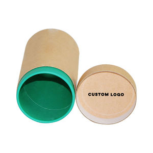 Nuevo Envase Cilíndrico Redondo Personalizado con Impresión, Tubo de Embalaje Biodegradable de Grado Alimenticio con Logotipo - Product Image 5